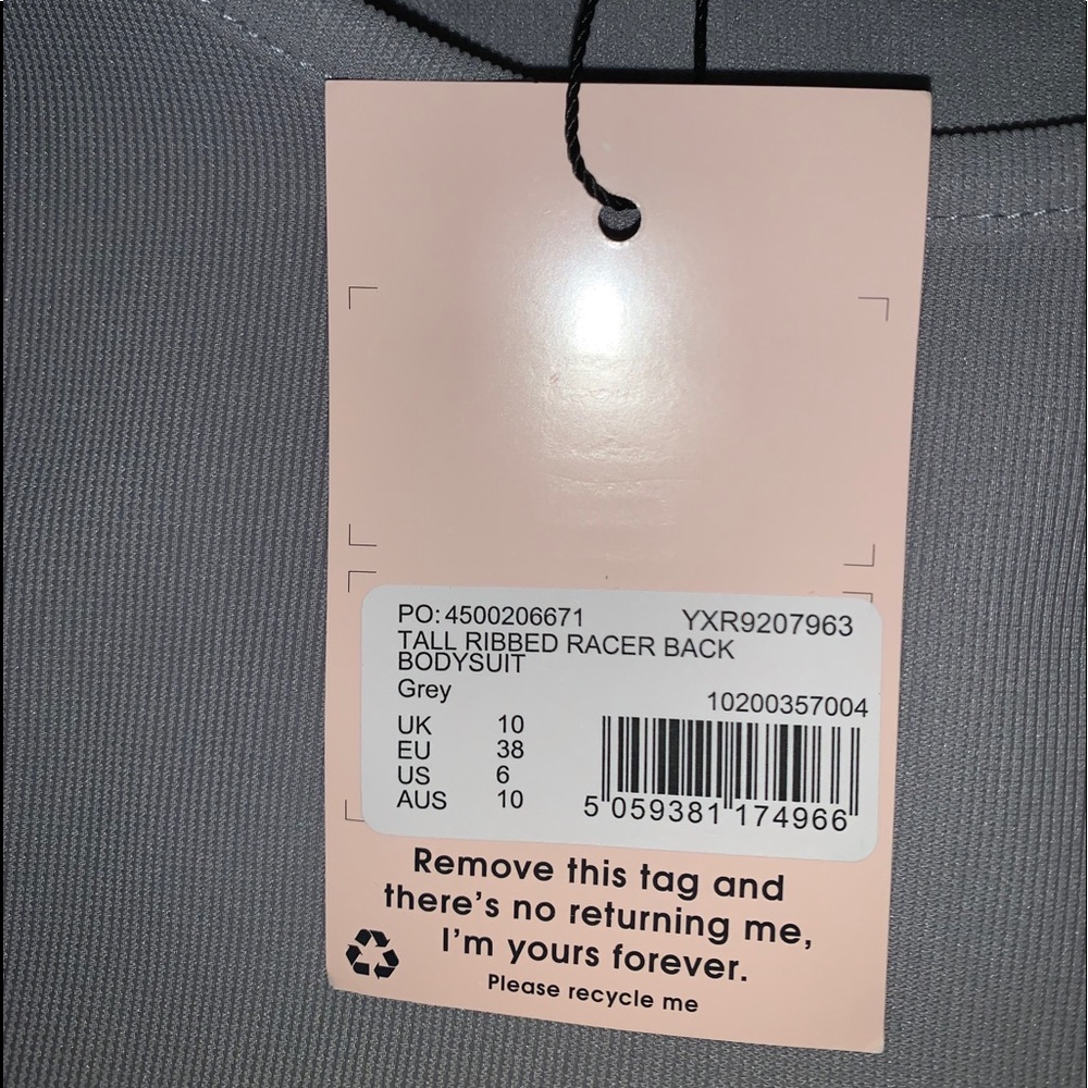 Missguided Ribbed Bodysuit - Picture 2 of 5